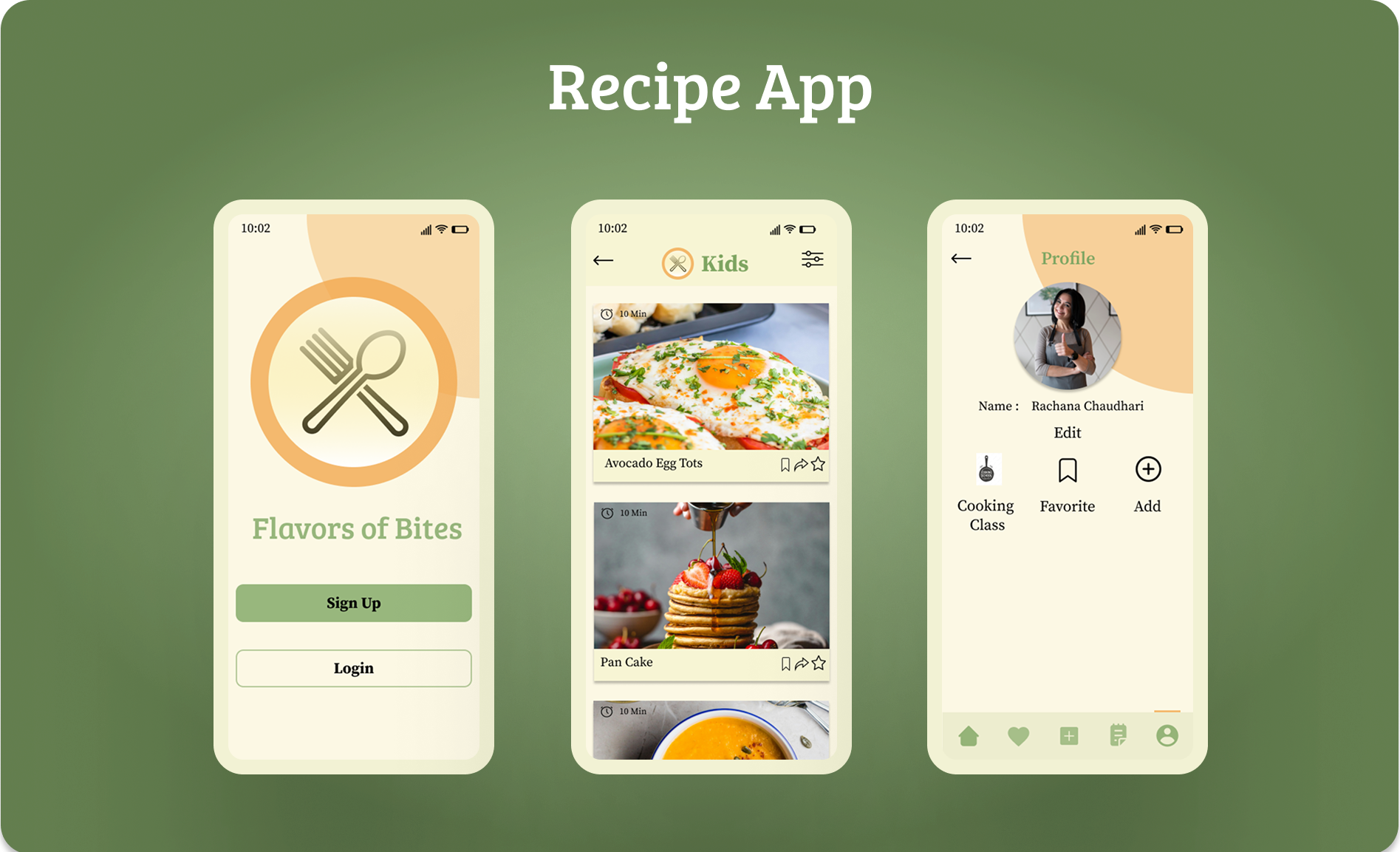 Flavors of the world mockups